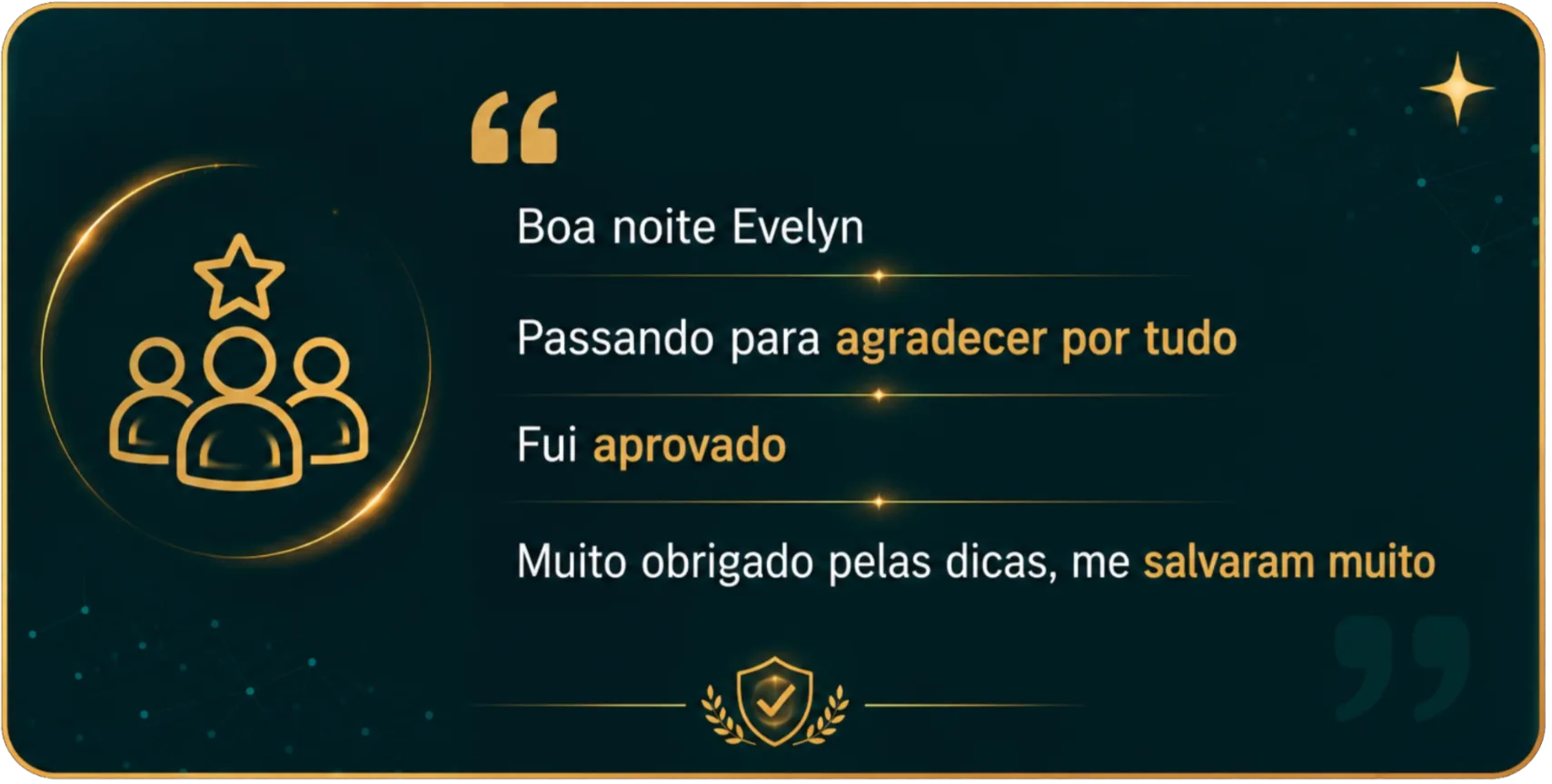 Depoimento de aluno aprovado da CRM na Mão