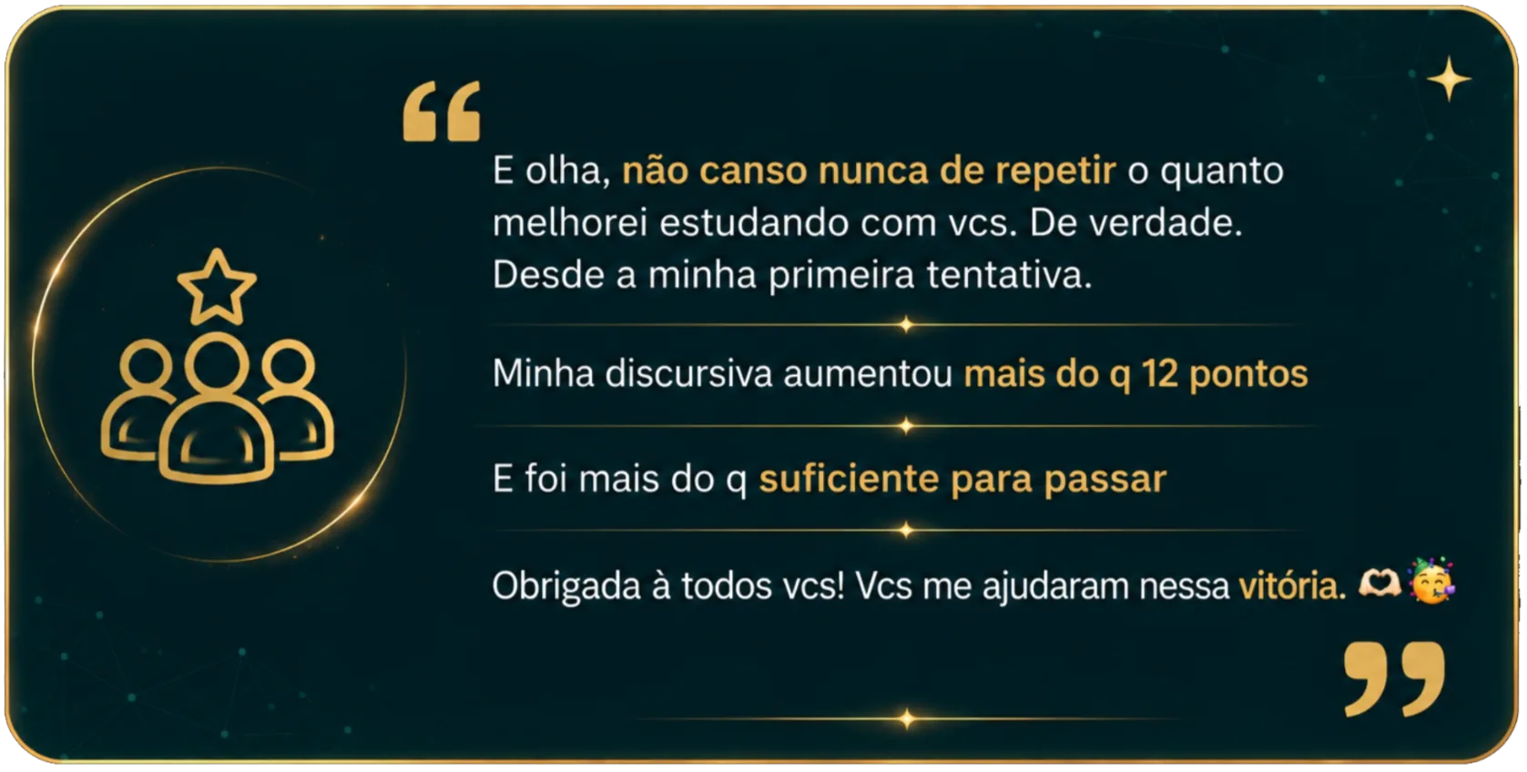 Depoimento de aluno aprovado da CRM na Mão